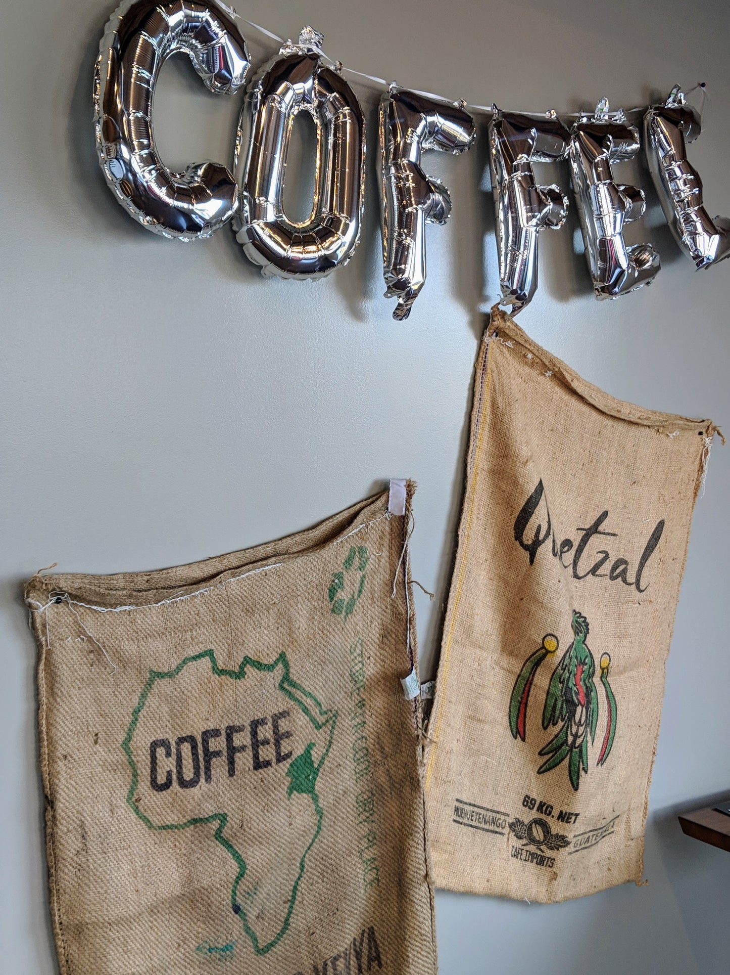 Burlap Green Coffee Bags